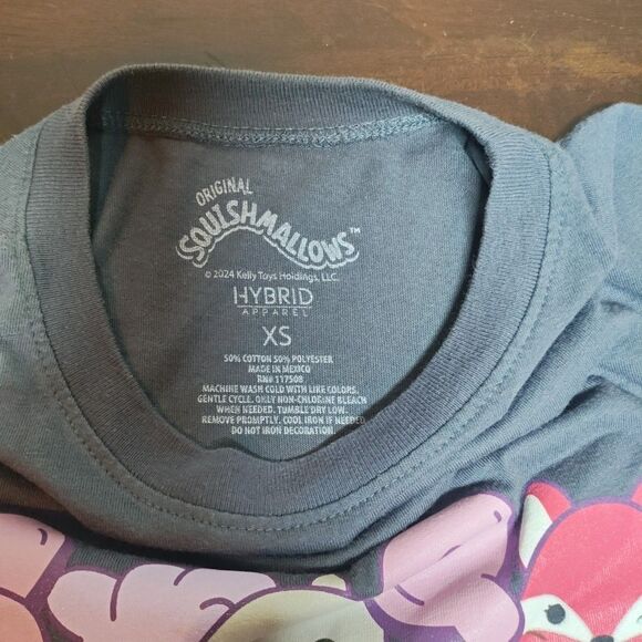 Squishmallows Xs Gray T-shirt - Soft Fabric - Picture 2 of 5